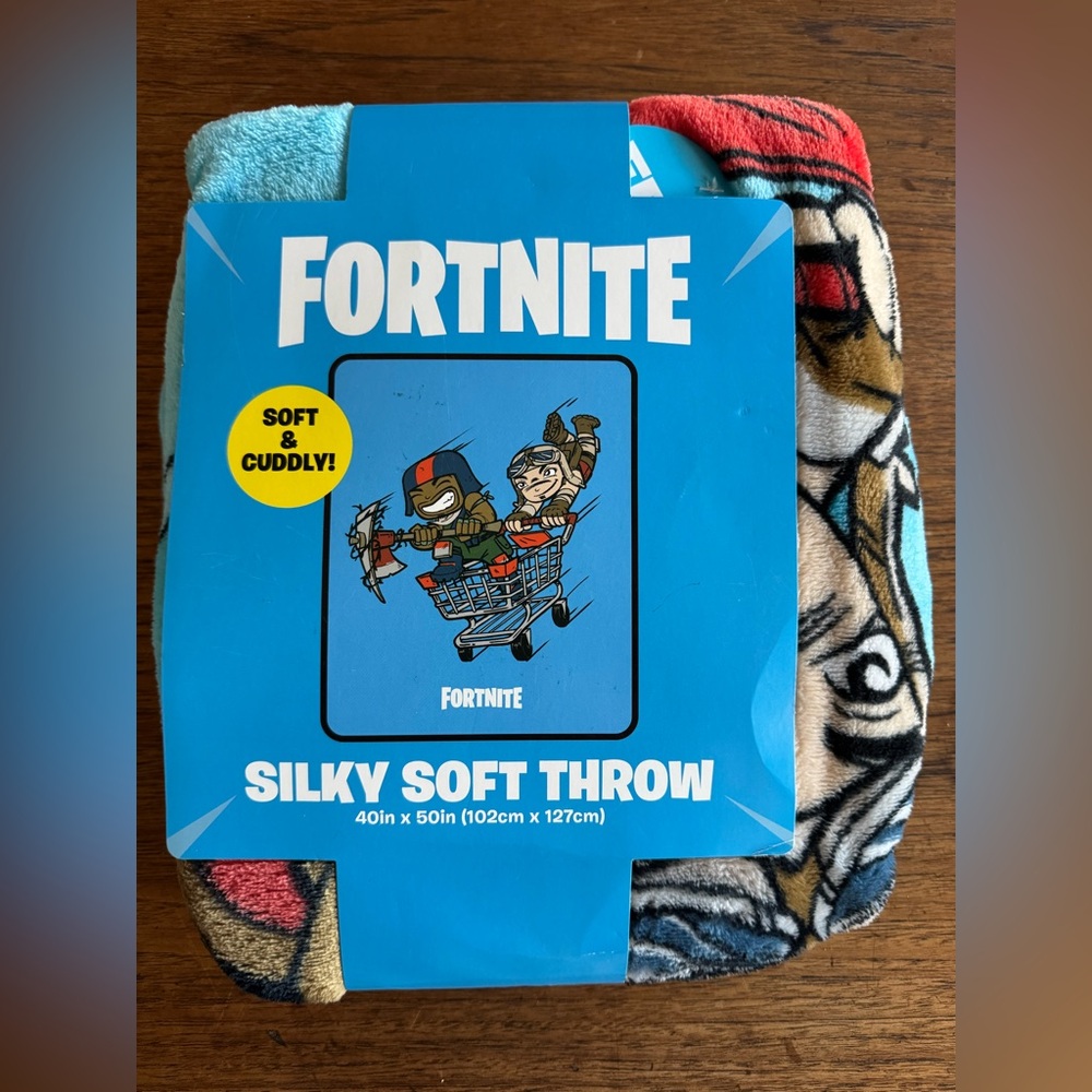 Fortnite Silky Soft Throw Blanket